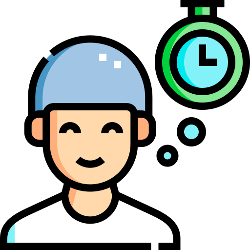 Time management Detailed Straight Lineal color icon
