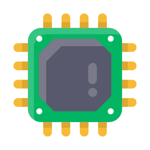 zentralprozessor Vectors Tank Color Fill icon