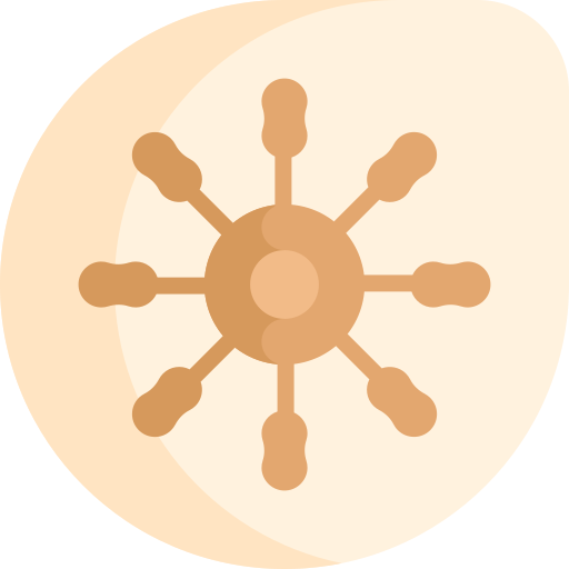 pierś Kawaii Flat ikona