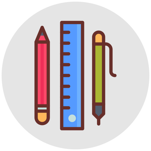 学校 Generic color lineal-color icon