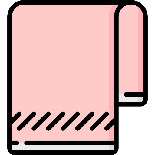 タオル Special Lineal color icon