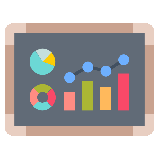 statistiche Vectors Tank Color Fill icona