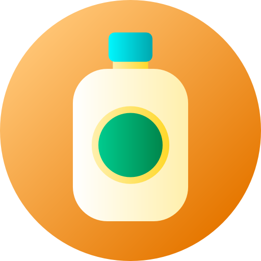 lotion Flat Circular Gradient icoon