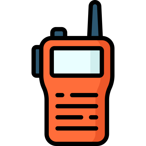 walkie talkie Special Lineal color icon