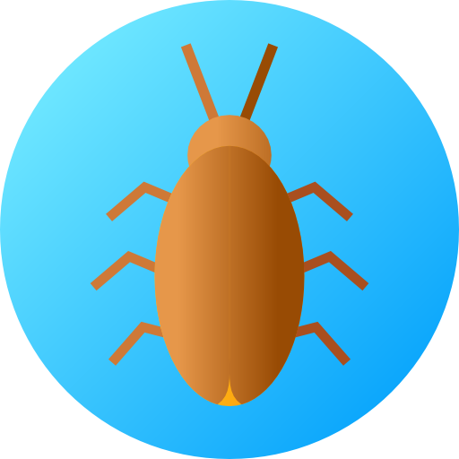 scarafaggio Flat Circular Gradient icona