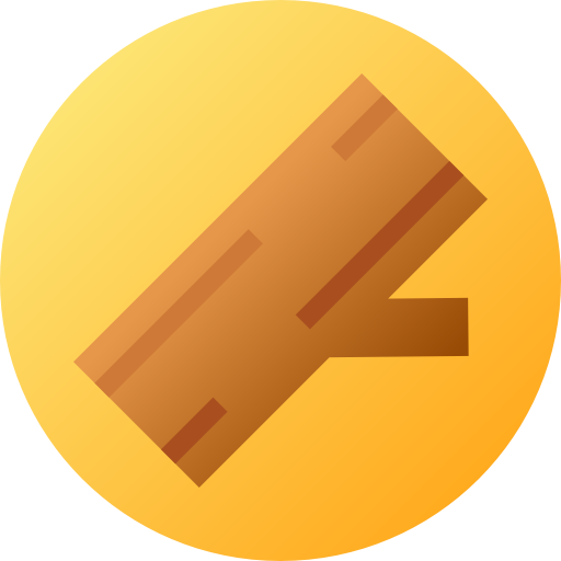 ログ Flat Circular Gradient icon
