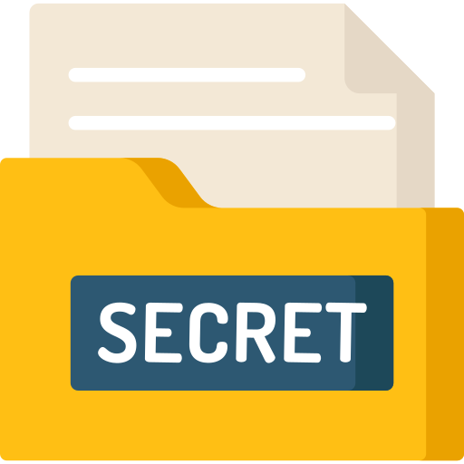 Secret Special Flat icon