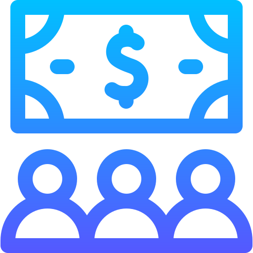 Investors Basic Gradient Lineal color icon