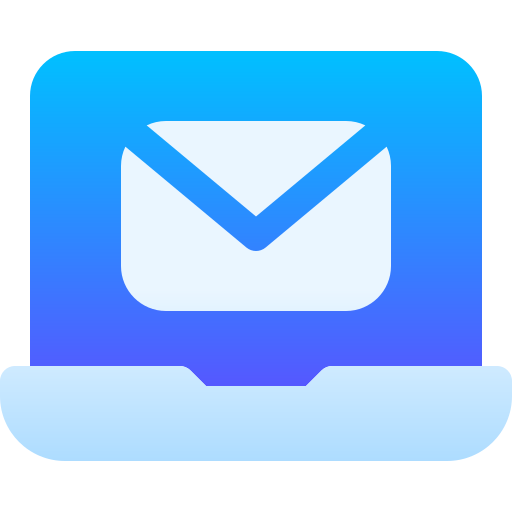 e-mail Basic Gradient Gradient icoon