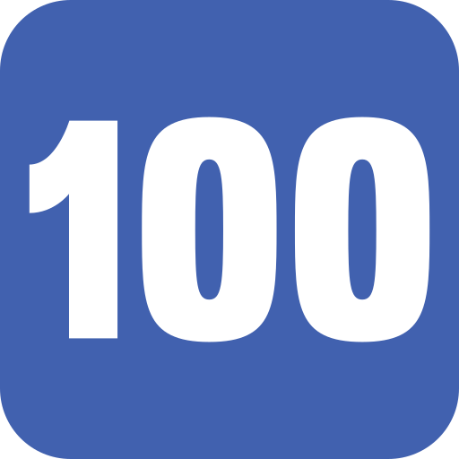 100 Generic color fill icon