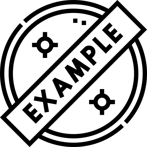 exemple Detailed Straight Lineal Icône