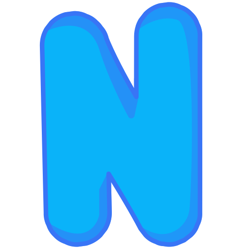 lettre n Generic color lineal-color Icône