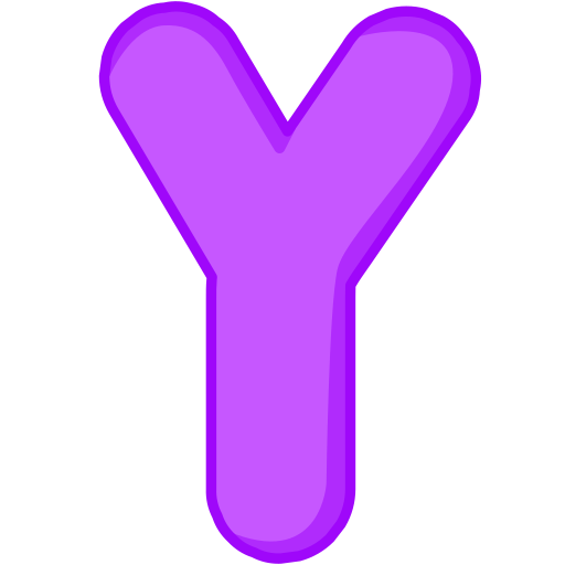 Буква у Generic color lineal-color иконка