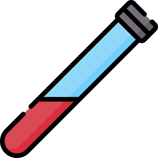 Blood sample Special Lineal color icon