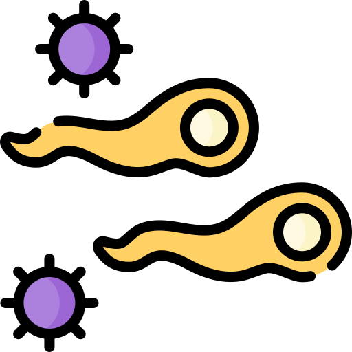 Sperm Special Lineal color icon