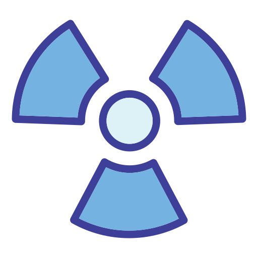 Радиоактивный Generic color lineal-color иконка