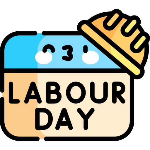 labour day Kawaii Lineal color Icône