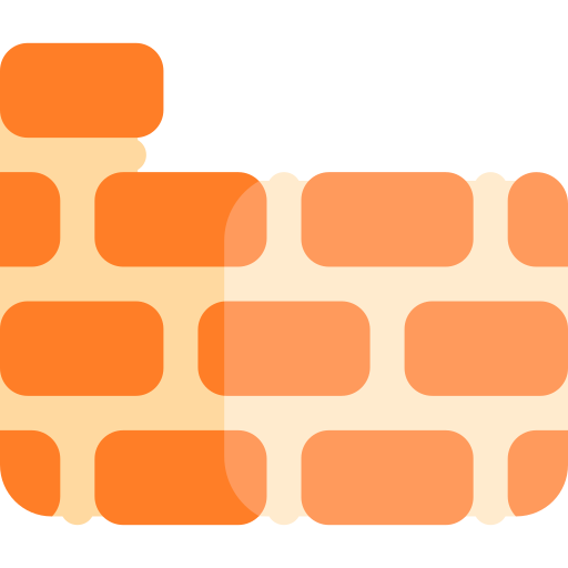 Brickwall Kawaii Flat icon