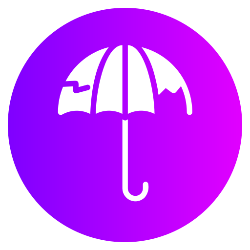 parapluie Generic gradient fill Icône