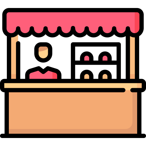tienda de comestibles Special Lineal color icono