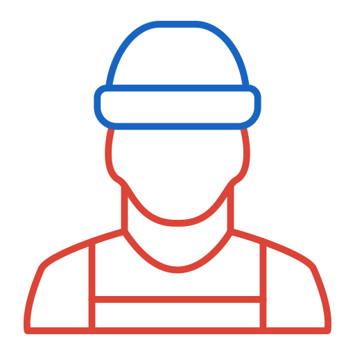 trabajador Generic color outline icono