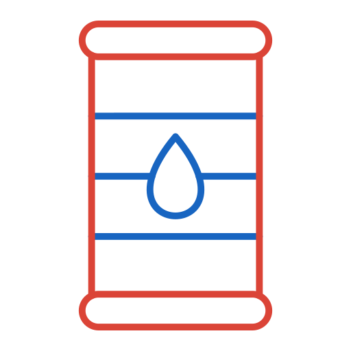 Нефтяная бочка Generic color outline иконка