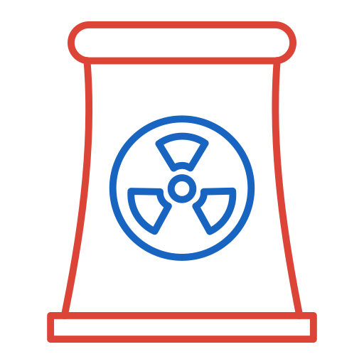 nuclear Generic color outline icono
