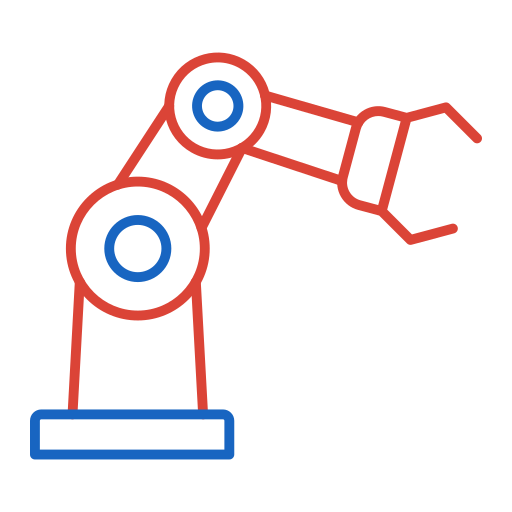 Robot arm Generic color outline icon