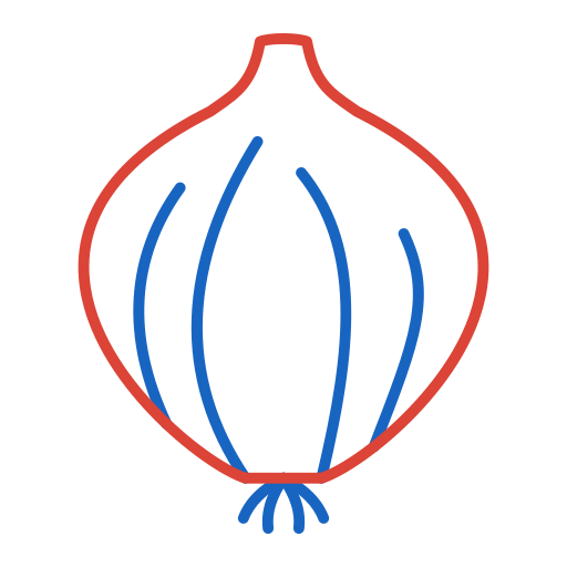 cebolla Generic color outline icono