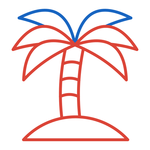 palmeira Generic color outline Ícone