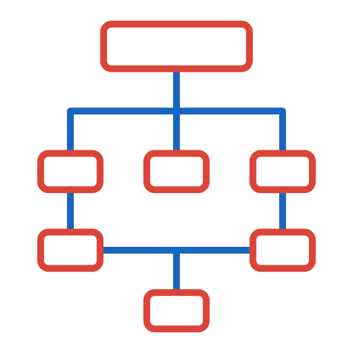 diagramme Generic color outline Icône