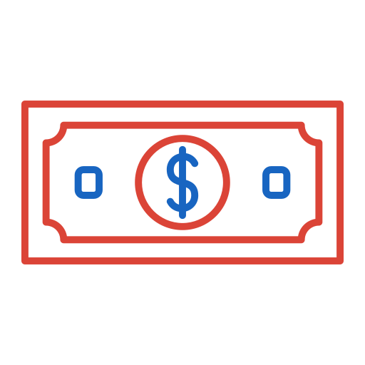 Dollar bill Generic color outline icon