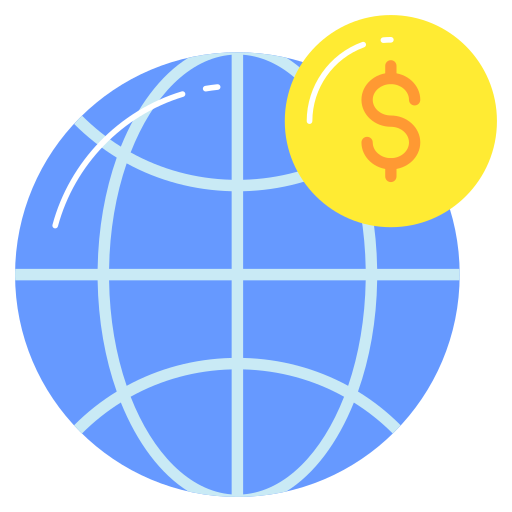 세계 경제 Generic color fill icon