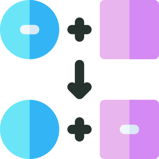 산화환원효소 Basic Rounded Flat icon