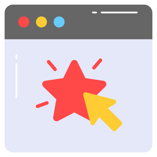 ocena internetowa Generic color fill ikona
