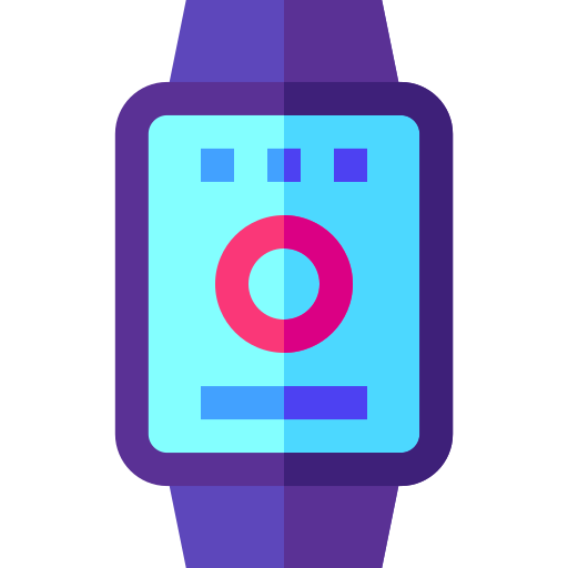 smartwatch Basic Straight Flat icon