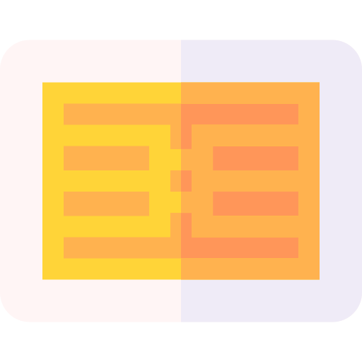 チップ Basic Straight Flat icon