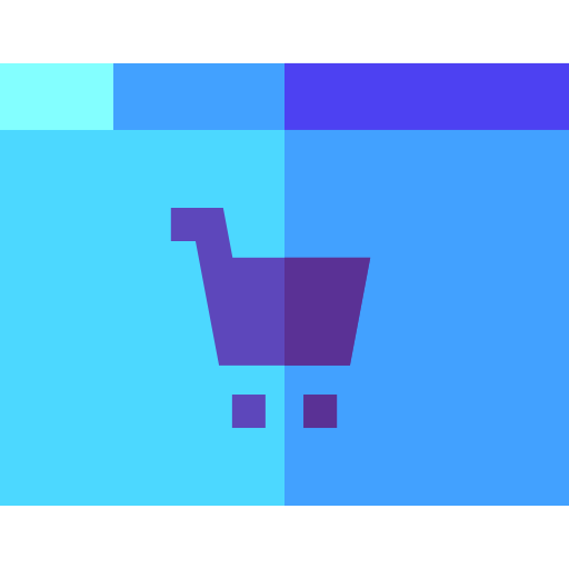 e-commerce Basic Straight Flat ikona