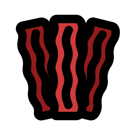 bacon Generic color lineal-color Icône