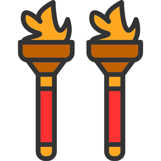 Flambeaux Generic color lineal-color icon