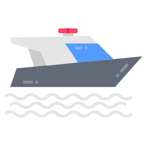 Boat Vectors Tank Color Fill icon