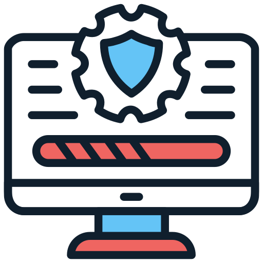 Security Vectors Tank Two colors icon