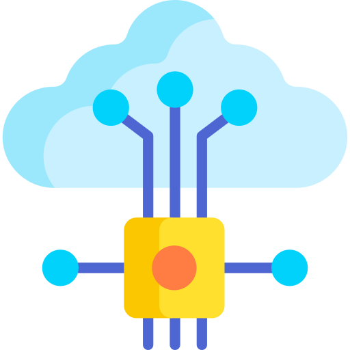 Cloud Computing Special Flat icon