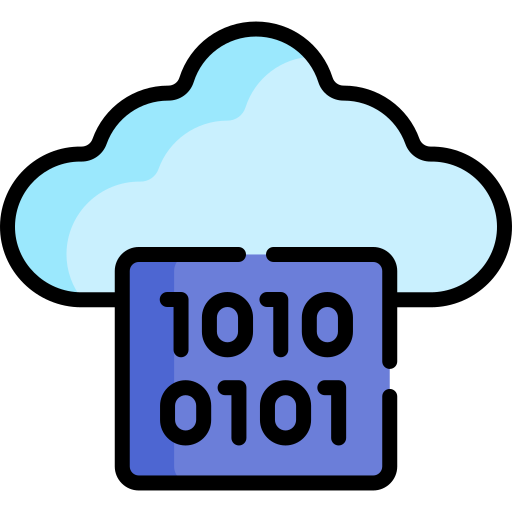 Cloud Computing Special Lineal color icon