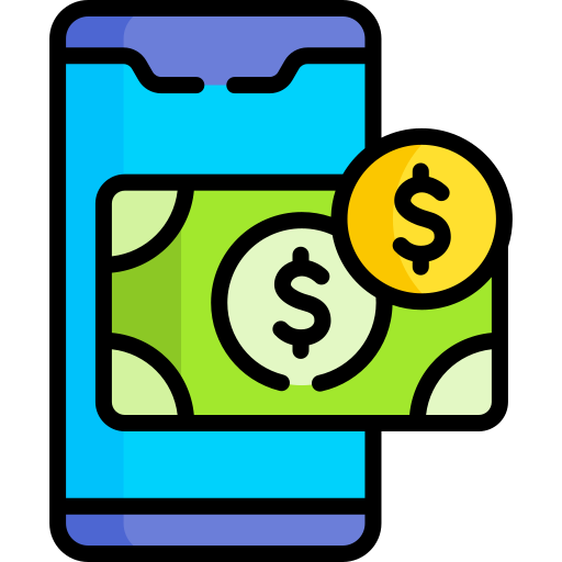 Mobile payment Special Lineal color icon