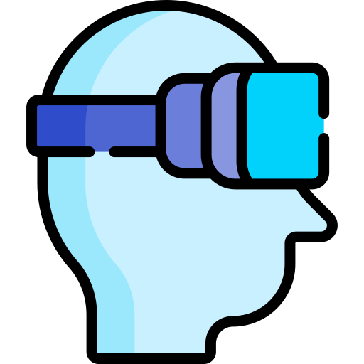 virtual reality Special Lineal color icon