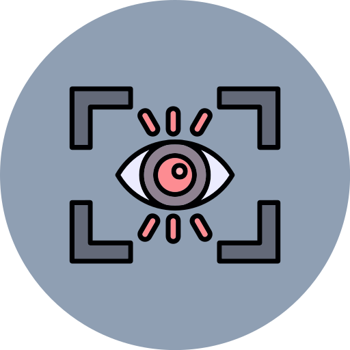 Eye scanner Generic color lineal-color icon