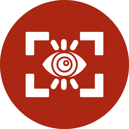 Eye scanner Generic color fill icon