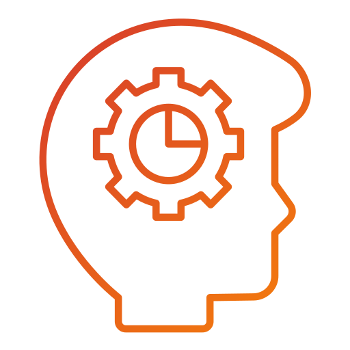 Emotional Intelligence Generic gradient outline icon