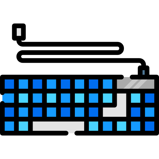 tastatur Special Lineal color icon